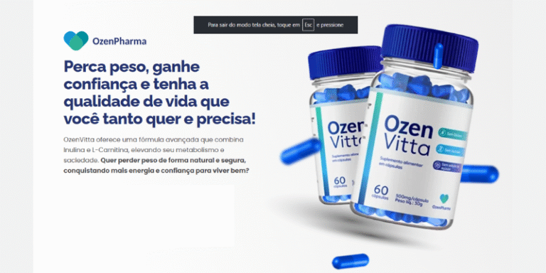 Ozenvitta Funciona: Investigação Completa Sobre Este Suplemento Emagrecedor